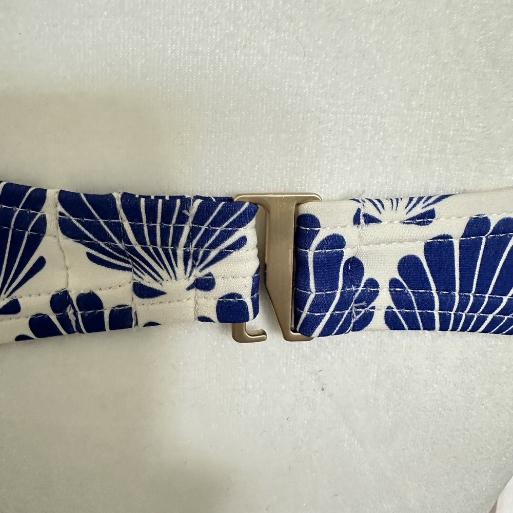 Kate Spade New York Shell Print Bandeau Bikini Swim Top Size Large MSRP $110 NWT - Picture 7 of 12